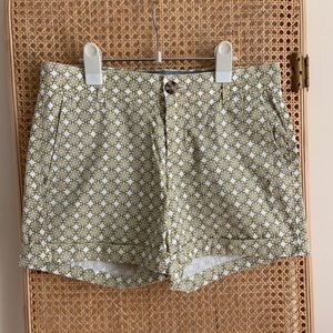 [Banana Republic] We Roll Up Shorts Moon Yellow